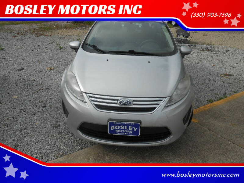 2012 Ford Fiesta for sale at BOSLEY MOTORS INC in Tallmadge OH
