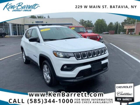2022 Jeep Compass for sale at KEN BARRETT CHEVROLET CADILLAC in Batavia NY