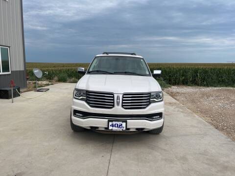 2017 Lincoln Navigator for sale at 402 Autos in Lindsay NE