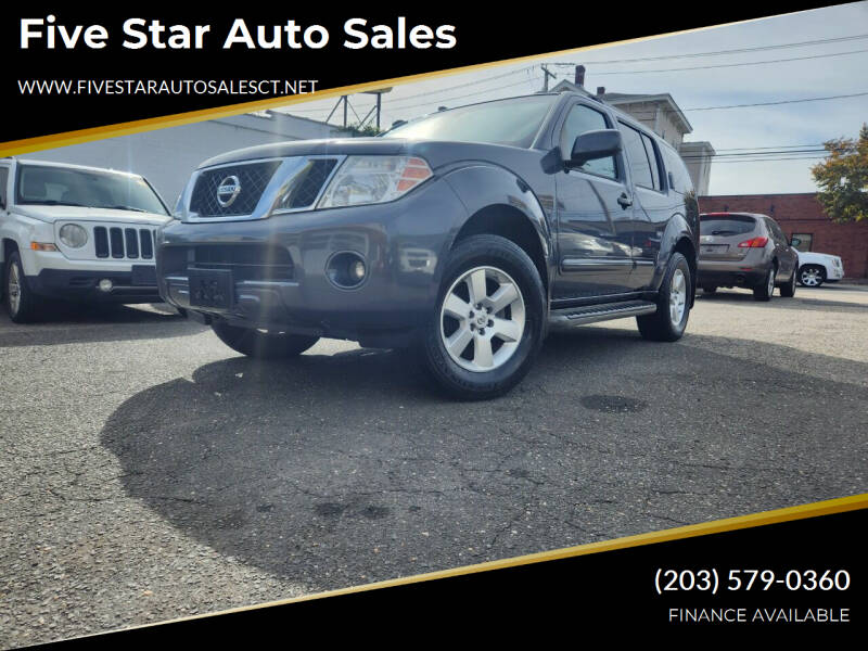 2012 Nissan Pathfinder for sale at Five Star Auto Sales in Bridgeport CT