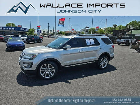 2016 Ford Explorer for sale at WALLACE IMPORTS OF JOHNSON CITY in Johnson City TN