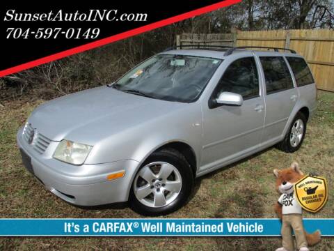 2004 Volkswagen Jetta for sale at Sunset Auto in Charlotte NC
