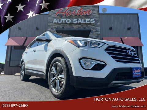 2016 Hyundai Santa Fe for sale at HORTON AUTO SALES, LLC in Linn MO