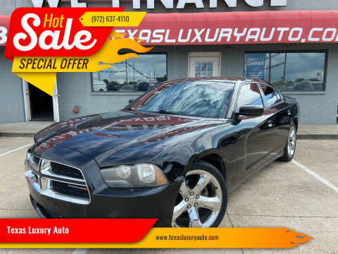 2012 Dodge Charger for sale at Texas Luxury Auto in Cedar Hill TX