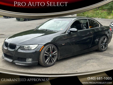 2008 BMW 3 Series for sale at Pro Auto Select in Fredericksburg VA