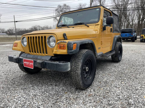 2001 Jeep Wrangler for sale at Budget Auto in Newark OH