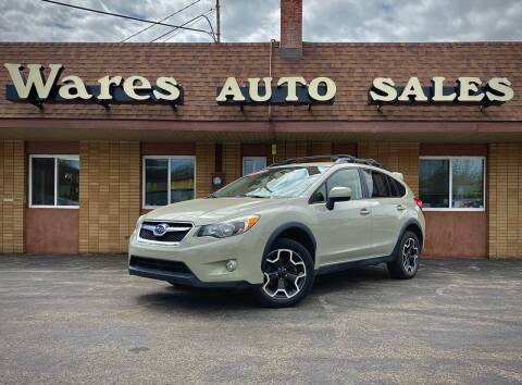 2013 Subaru XV Crosstrek for sale at Wares Auto Sales INC in Traverse City MI