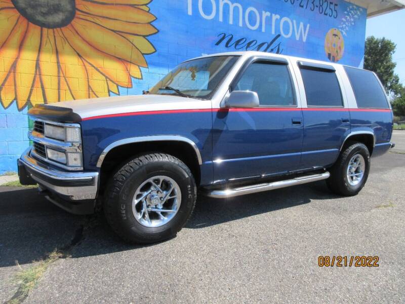 1996 Chevrolet Tahoe for sale at FINISH LINE AUTO SALES in Idaho Falls ID