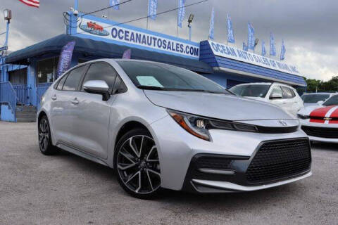 2021 Toyota Corolla for sale at OCEAN AUTO SALES in Miami FL