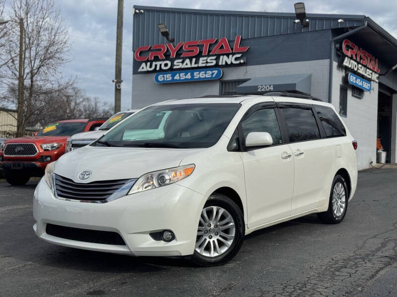 2017 Toyota Sienna for sale at Crystal Auto Sales Inc in Nashville TN