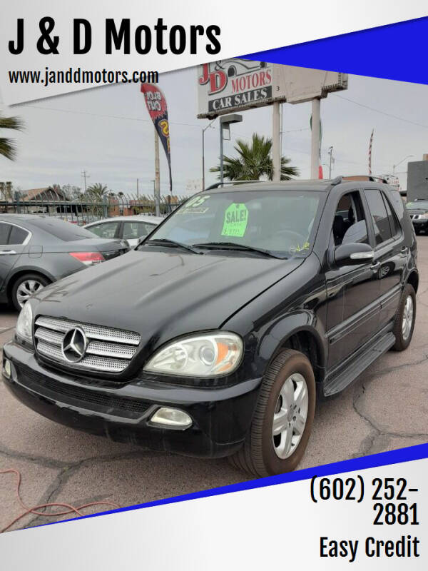 2005 Mercedes-Benz M-Class ML 500