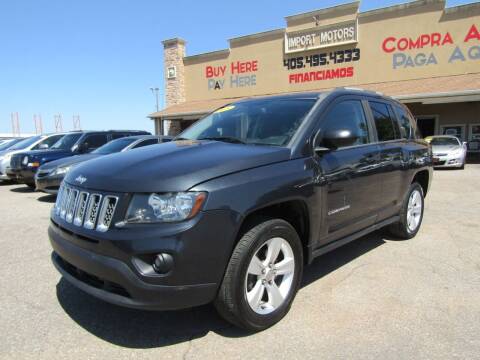 2015 Jeep Compass for sale at Import Motors in Bethany OK