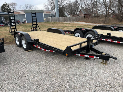 2023 GR Trailers 82"x18' 14k Skid/Car Hauler for sale at Bailey Auto in Pomona KS