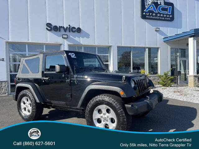 2012 Jeep Wrangler for sale in East Windsor, CT
