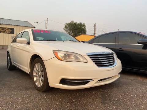 2012 Chrysler 200 for sale at BELOW BOOK AUTO SALES in Idaho Falls ID