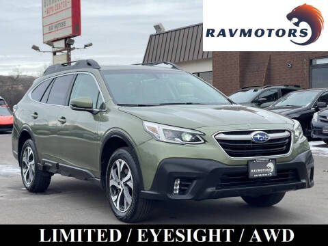 2021 Subaru Outback for sale at RAVMOTORS- Burnsville in Burnsville MN