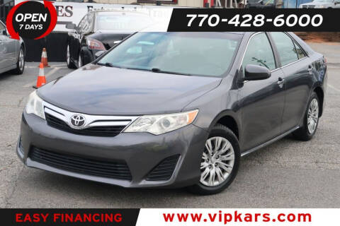 2013 Toyota Camry for sale at VIP Kars in Marietta GA