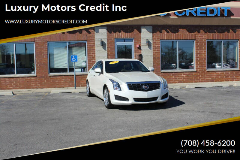 2013 Cadillac ATS for sale at Luxury Motors Credit Inc in Bridgeview IL