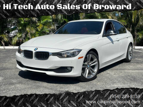 2014 BMW 3 Series for sale at Hi Tech Auto Sales Of Broward in Hollywood FL