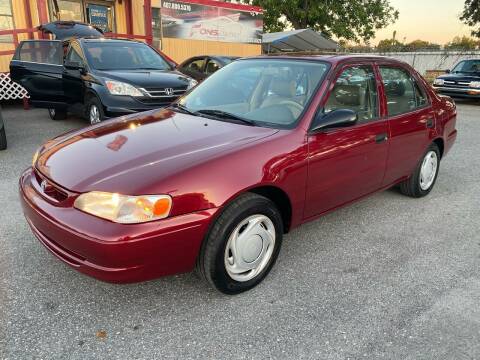 2000 Toyota Corolla for sale at FONS AUTO SALES CORP in Orlando FL
