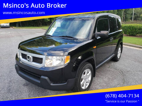 2011 Honda Element for sale at Msinco's Auto Broker in Snellville GA