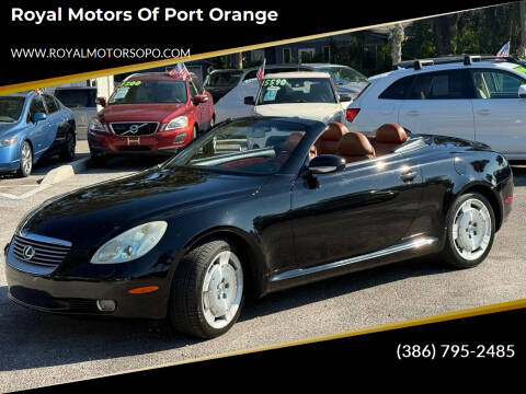 2002 Lexus SC 430 for sale at Royal Motors of Port Orange in Port Orange FL