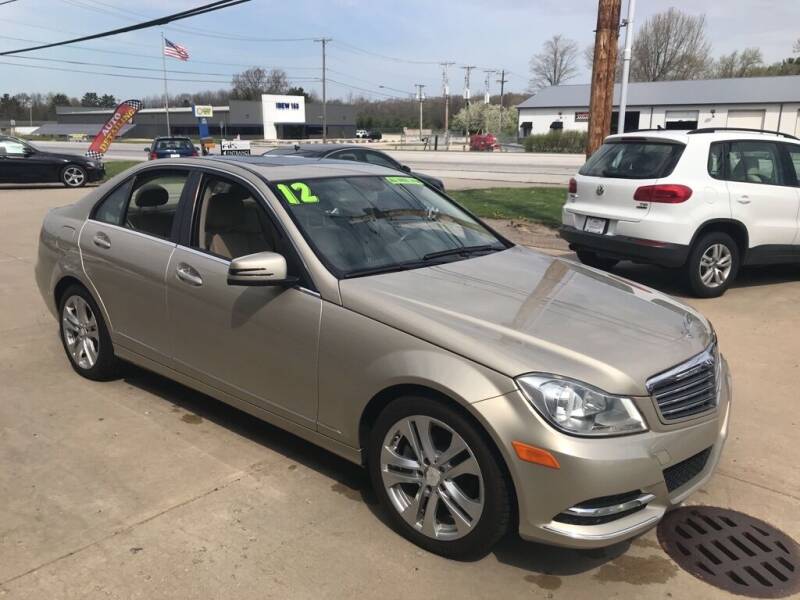 2012 Mercedes-Benz C-Class for sale at Auto Import Specialist LLC in South Bend IN
