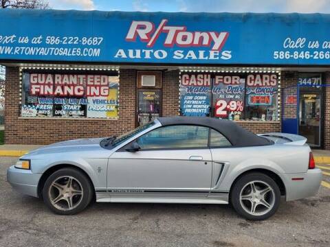 2000 Ford Mustang for sale at R Tony Auto Sales in Clinton Township MI