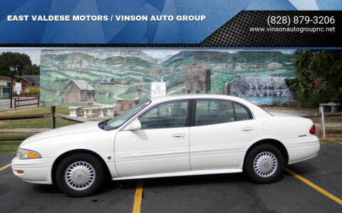 2001 Buick LeSabre for sale at EAST VALDESE MOTORS / VINSON AUTO GROUP in Valdese NC