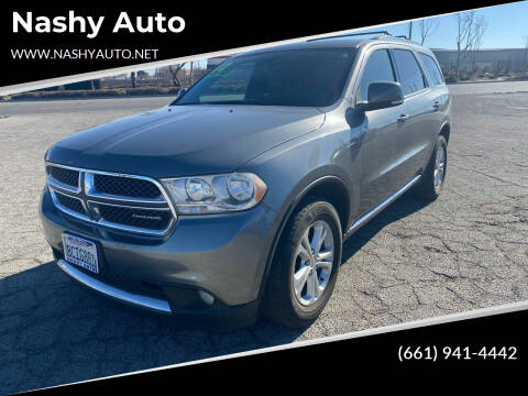 2012 Dodge Durango for sale at Nashy Auto in Lancaster CA