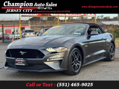 2019 Ford Mustang for sale at CHAMPION AUTO SALES OF JERSEY CITY in Jersey City NJ