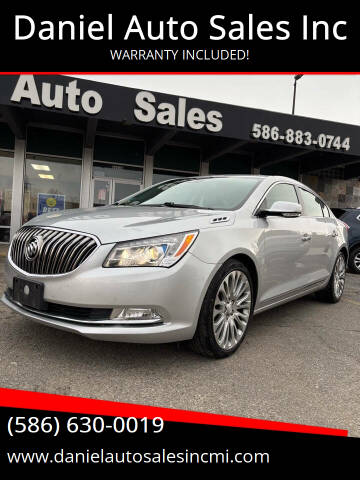 2015 Buick LaCrosse for sale at Daniel Auto Sales Inc in Clinton Township MI