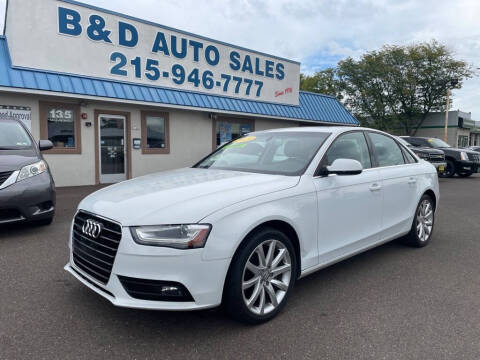 2013 Audi A4 2.0T quattro Premium Plus
