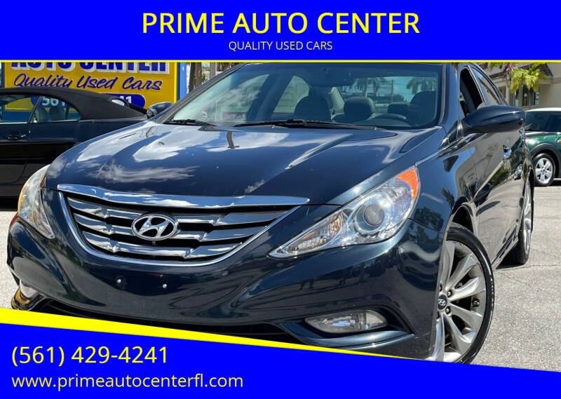 2013 Hyundai Sonata for sale at PRIME AUTO CENTER in Palm Springs FL