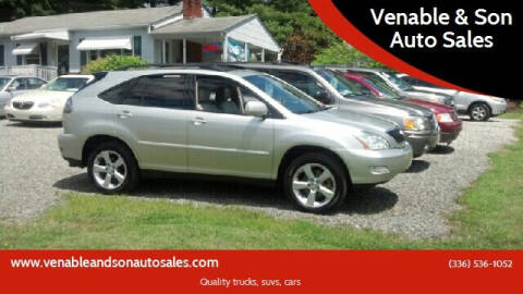 2005 Lexus RX 330 for sale at Venable & Son Auto Sales in Walnut Cove NC