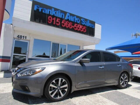 2016 Nissan Altima for sale at Franklin Auto Sales in El Paso TX