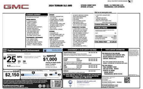 2024 GMC Terrain SLE