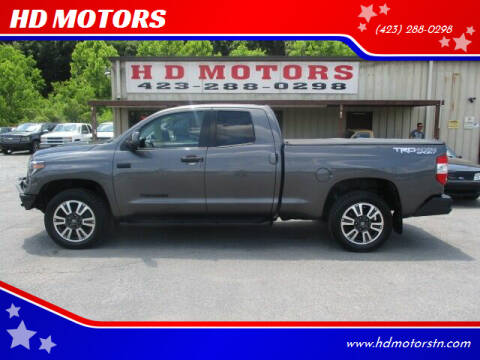2019 Toyota Tundra for sale at HD MOTORS in Kingsport TN