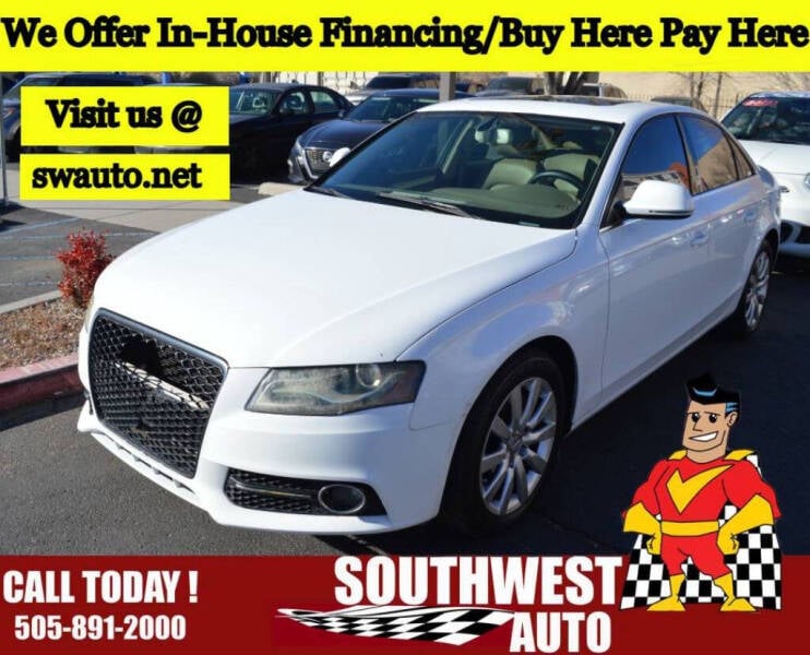 2009 Audi A4 for sale at SOUTHWEST AUTO in Albuquerque NM