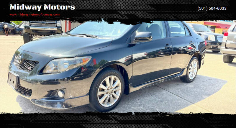 2010 Toyota Corolla for sale at Midway Motors in Conway AR