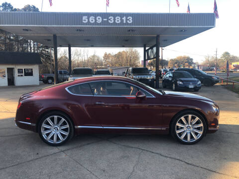 2013 Bentley Continental for sale at BOB SMITH AUTO SALES in Mineola TX