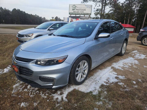 2017 Chevrolet Malibu for sale at SUNNYBROOK USED CARS in Menahga MN