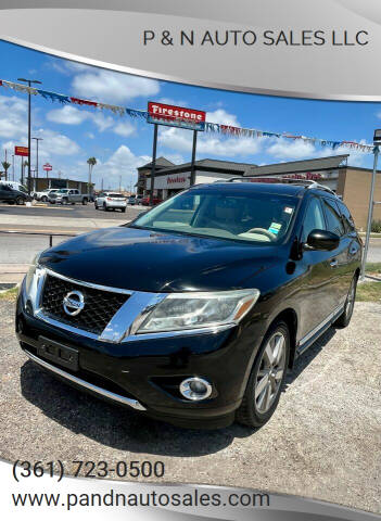 2014 Nissan Pathfinder for sale at P & N AUTO SALES LLC in Corpus Christi TX