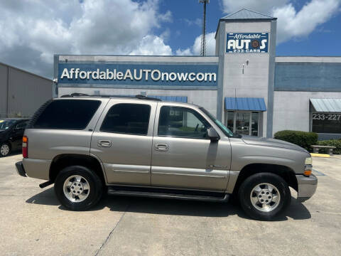 2002 Chevrolet Tahoe for sale at Affordable Autos in Houma LA
