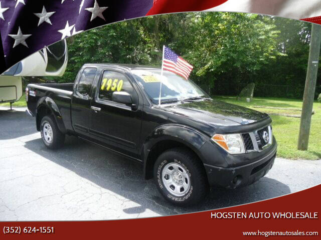 2006 Nissan Frontier for sale at HOGSTEN AUTO WHOLESALE in Ocala FL