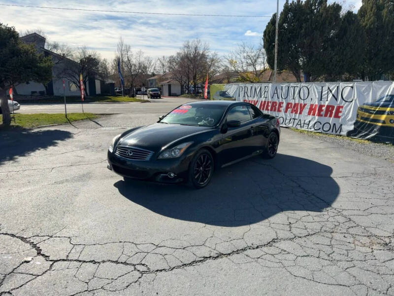 2012 Infiniti G37 Convertible