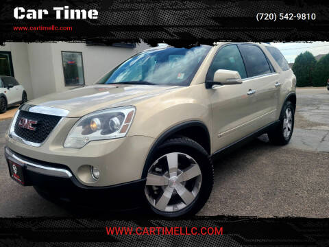 2009 GMC Acadia for sale at Car Time in Denver CO
