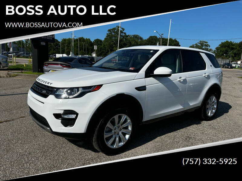 2017 Land Rover Discovery Sport for sale at BOSS AUTO LLC in Norfolk VA