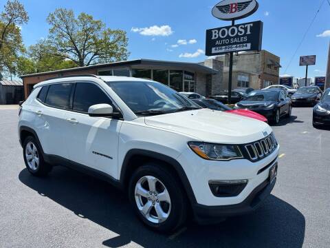 2017 Jeep Compass for sale at BOOST AUTO SALES in Saint Louis MO