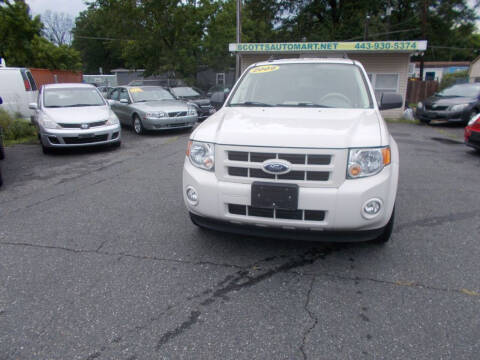 2009 Ford Escape Hybrid for sale at Scott's Auto Mart in Dundalk MD